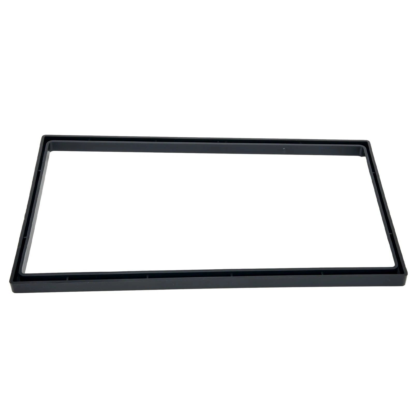 Car Radio Surround Frame for Universal 2 Din (2010–2023) - Black ABS Plastic