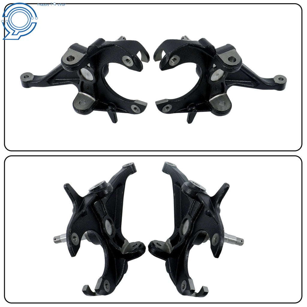 2" Drop Spindle Pair for Chevy S10 / GMC Sonoma Jimmy S15 (1982-2004)