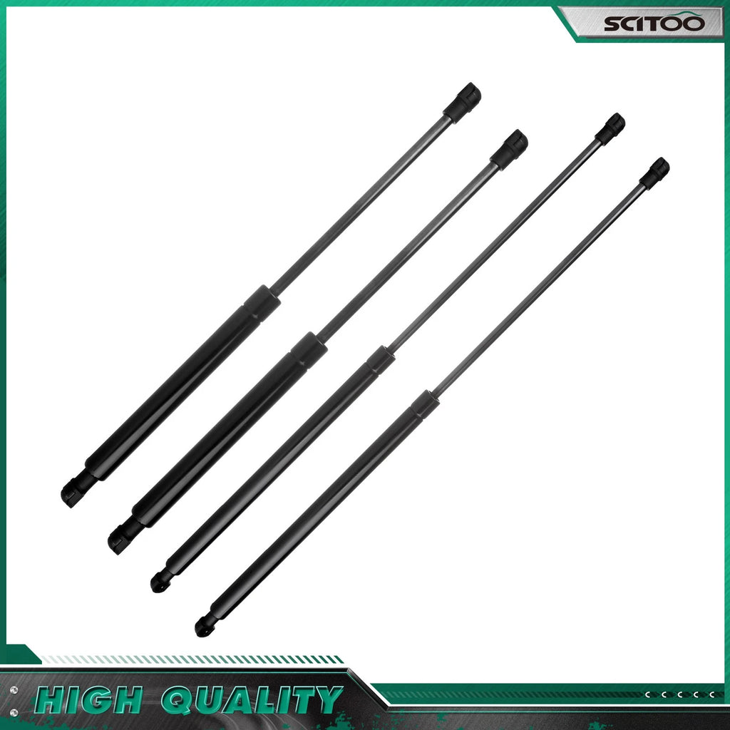 2 Hood Window Glass Lift Supports Shocks Struts for KIA Sorento (2003–2009)