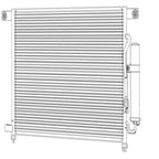 Replacement A/C Condenser with Receiver Drier for See Compatibility Chart