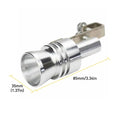 Turbo Sound Exhaust Muffler Whistle Pipe for Universal Fit (XL)