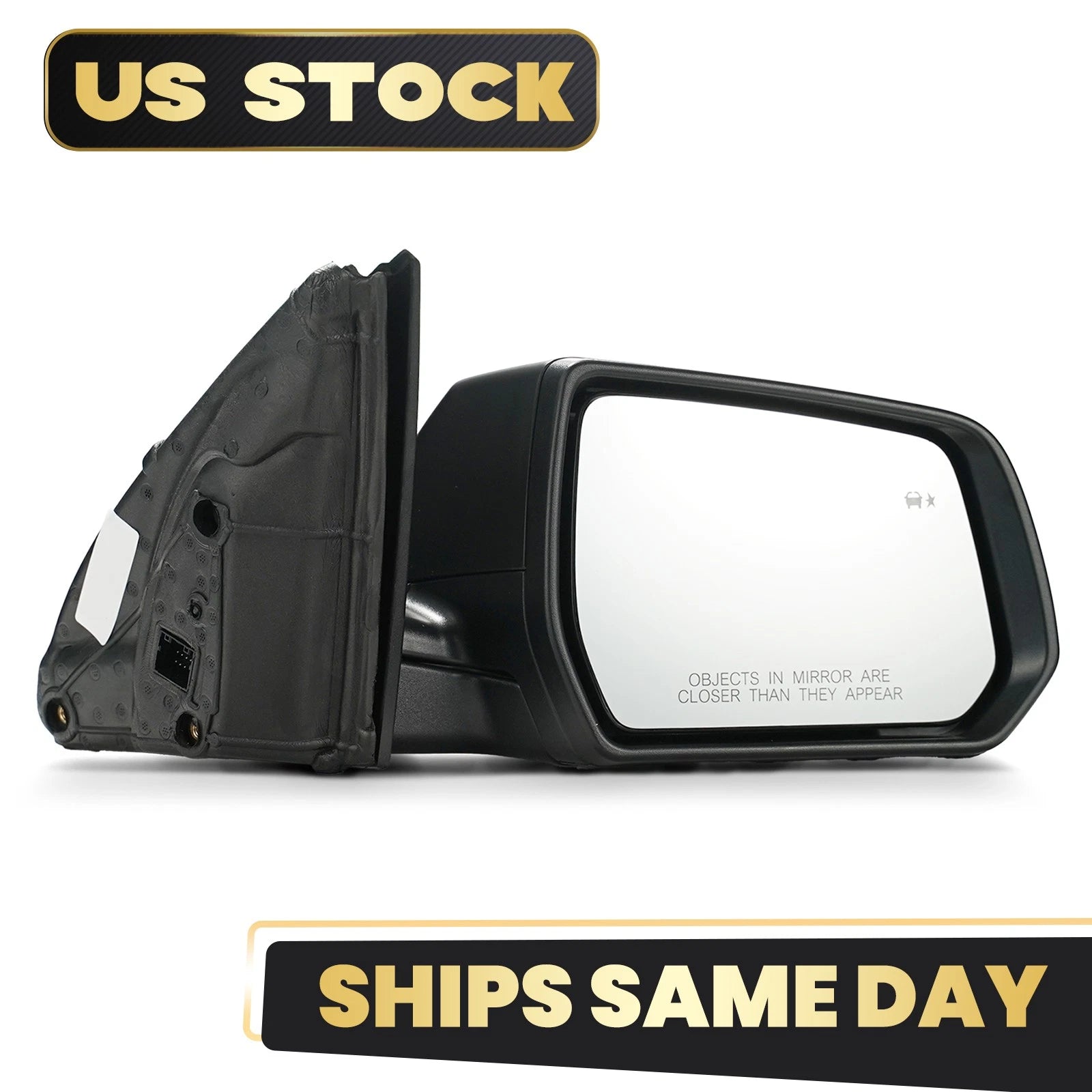 Right Side Mirror for GMC Acadia (2017–2019) Heated Memory Camera Blind Spot 15Pin