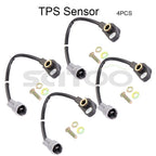 Set of 4 Throttle Position Sensors TPS for Sportsman 700 EFI (2007) 2410342