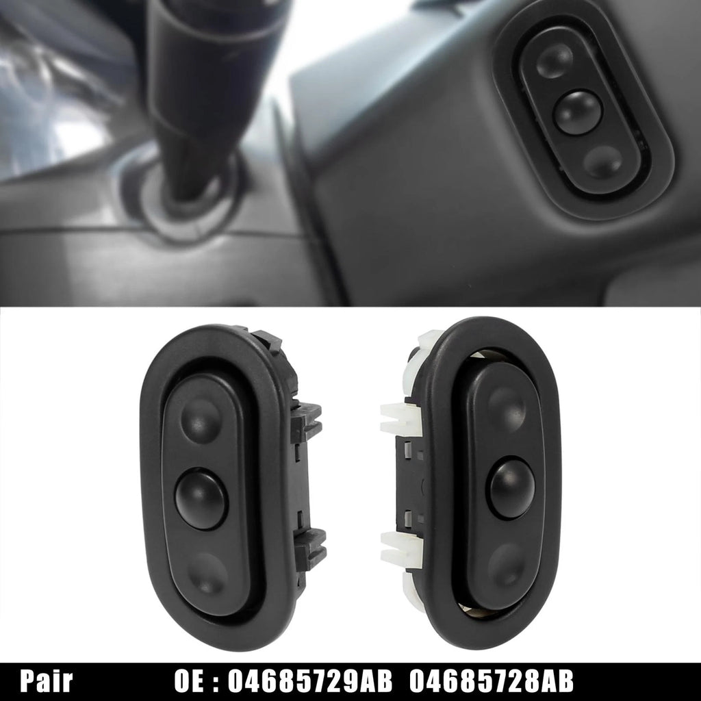 Pair Steering Wheel Radio Control Switch for Chrysler Jeep Dodge 