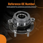 Front Wheel Hub & Bearing Assembly for Nissan Murano/Quest (2003–2009)