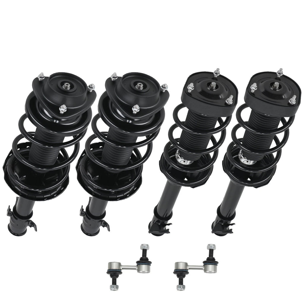 Front Rear Strut Assembly Sway Bar Kit for Subaru Forester (2004–2005)