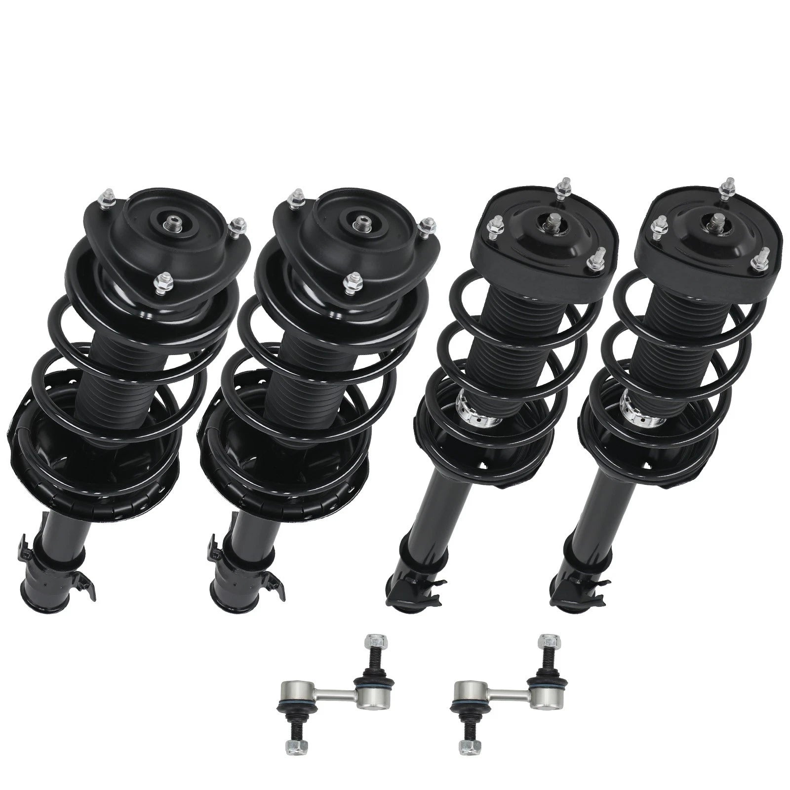 Front Rear Strut Assembly Sway Bar Kit for Subaru Forester (2004–2005)