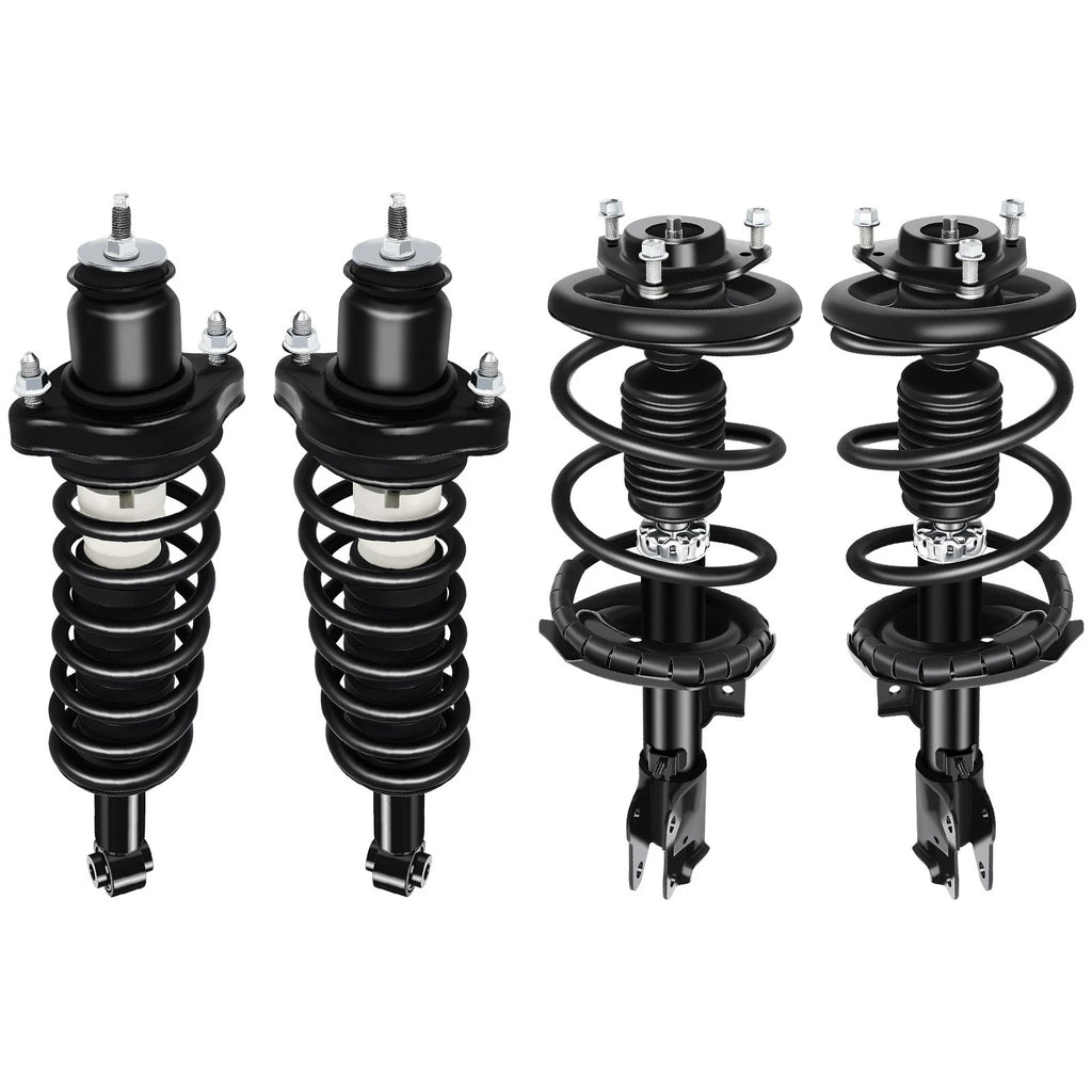 Set of 4 Complete Struts Shocks Springs for Mitsubishi Lancer (2008–2010)