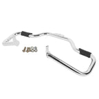 Mustache Engine Guard Crash Bar Foot Peg Clamps for Harley Softail Fatboy (2000–2017)