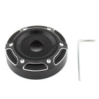CNC Radiator Cap for Harley X350 (Black & Silver)
