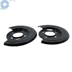 Set of 2 Rear Brake Dust Shields for Ford F-250 (2005–2010)