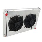 3 Row Radiator with Shroud and Fans for Chevy C/K C10 K20 Pickup (1973–1986)