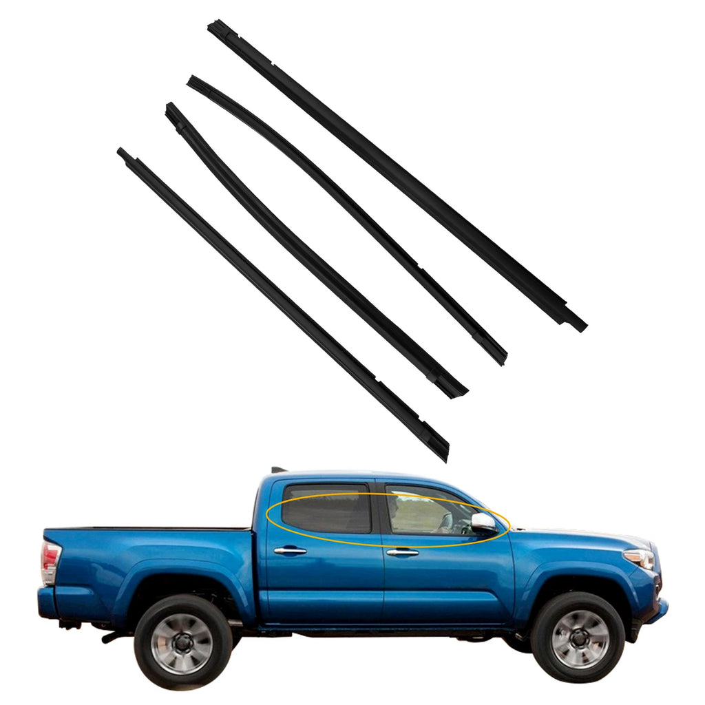 Weatherstrip Trim Seal Belt for Toyota Tacoma Double Cab (2005–2015)