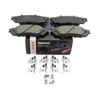 Set of 4 Bosch QuietCast Rear Ceramic Brake Pads for ES350 RX350L UX200 Avalon Camry (2007–2023)