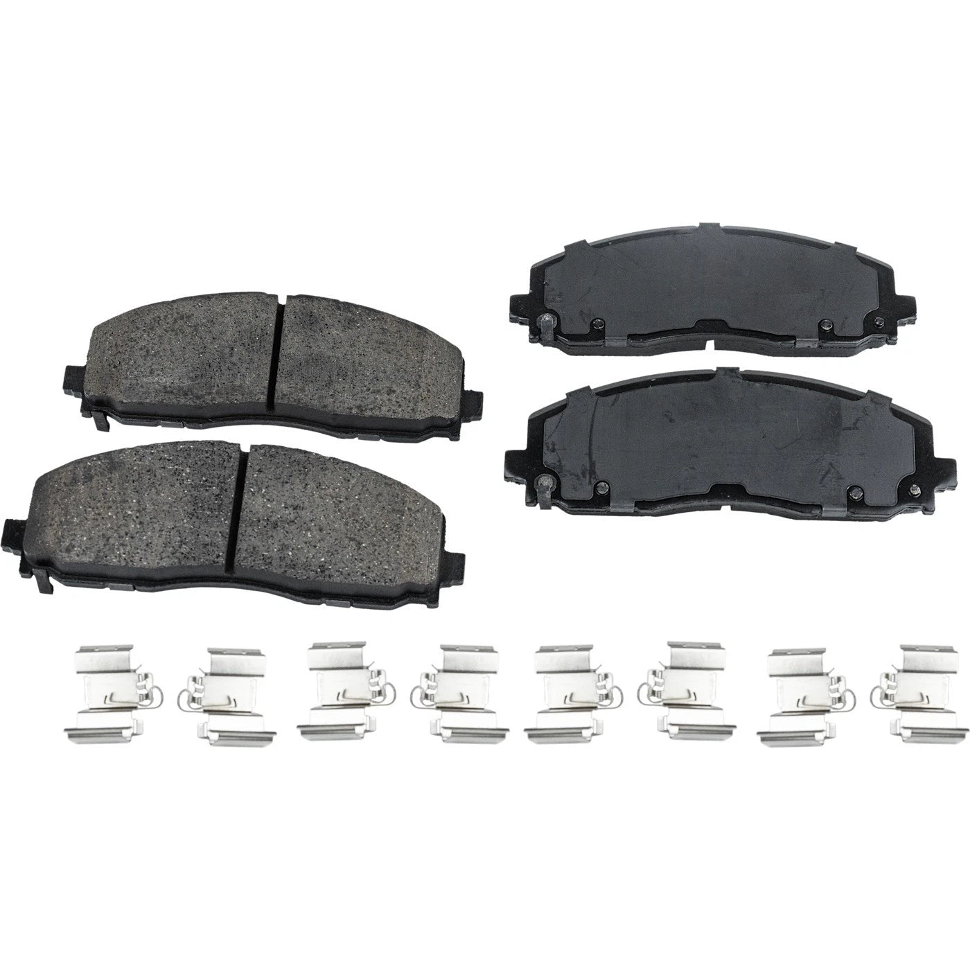 Set of 4 Ceramic Brake Pads for Dodge Grand Caravan (2012–2020)