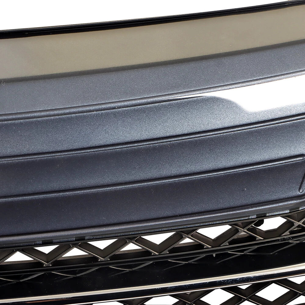 Front Upper Grille for Honda Civic (2014–2015) Chrome & Black
