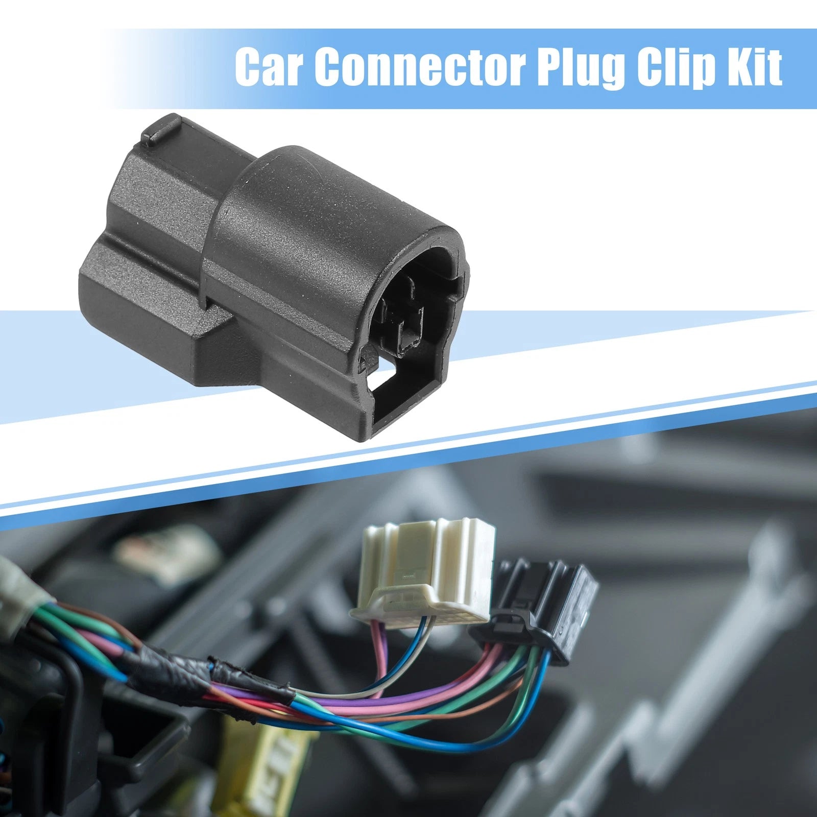 Set of 1 AC Compressor Connector Adapter Kit for Honda (No.388105A2A01)