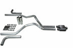 2.5" Dual Exhaust Kit for Ford F150 (2021–2025) 1 Chamber Clamp on Tips Side Exit
