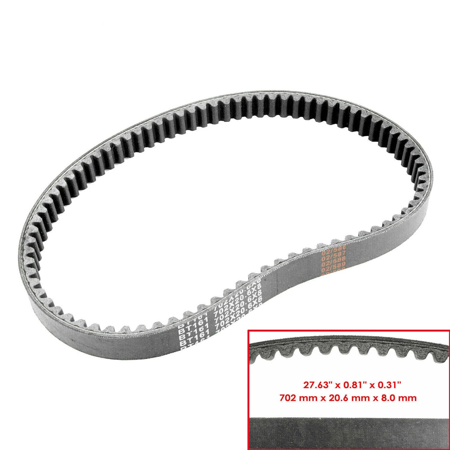 Transmission Belt for John Deere D105 E100 X105 X106 (GT37419 AUC13704)