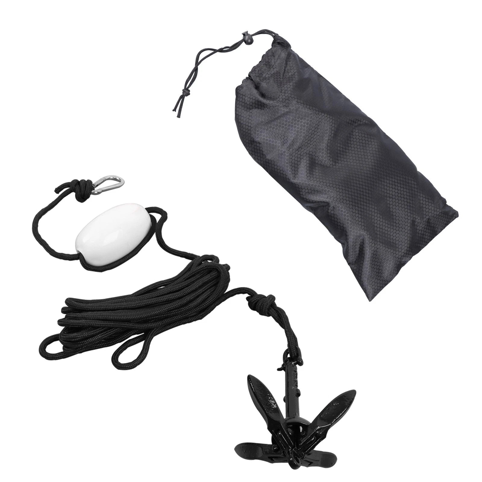 Set of 4 Folding Anchors for Boats, Kayaks, Canoes