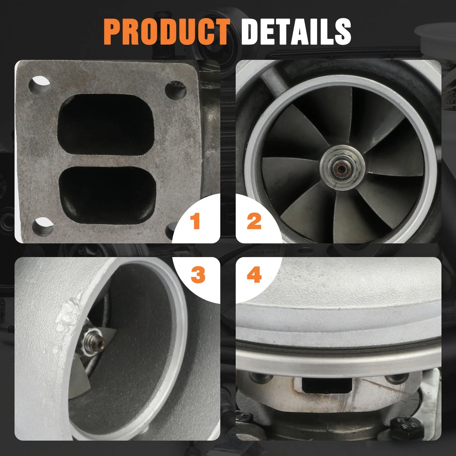 Turbocharger for Cummins 6CT 8.3L (1998–2002)