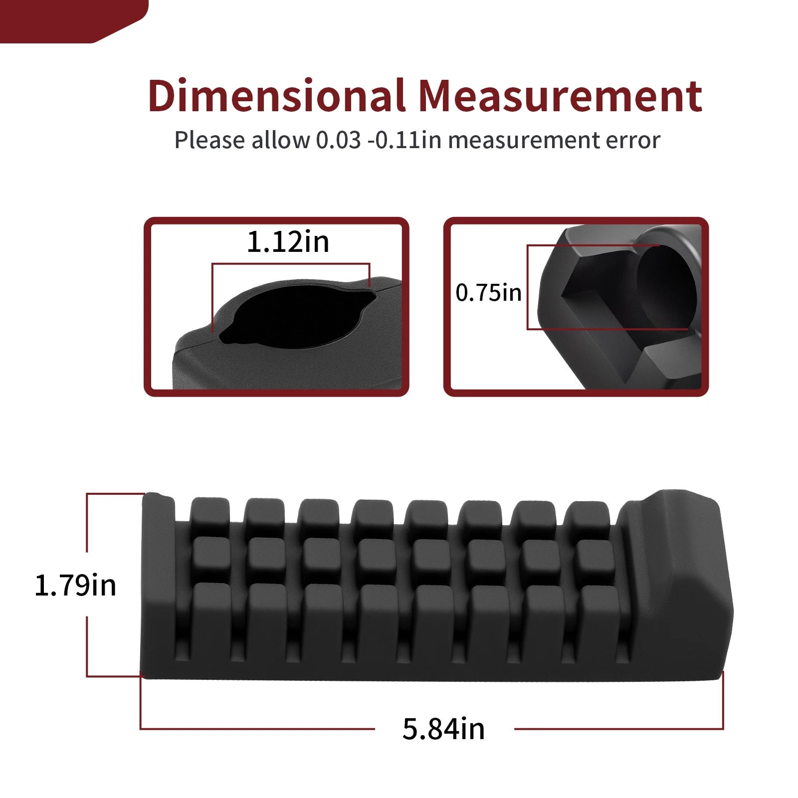 Foot Peg Rest for Suzuki Quadsport LT80 (1987–2006) 43551-40B00