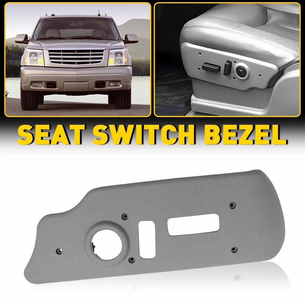 Power Seat Switch Bezel for Chevrolet Silverado Tahoe (2003â2007) Gray