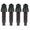 Set of 4 Ignition Coils for Hyundai Veloster, Kia Forte Koup (2011–2017)