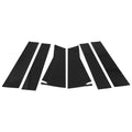 6 Pcs Door Pillar Window Trim for Honda HR-V (2023–2024) Black