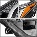 Driver Left Side Projector Headlight for Toyota RAV4 (2016–2018) TO2502247