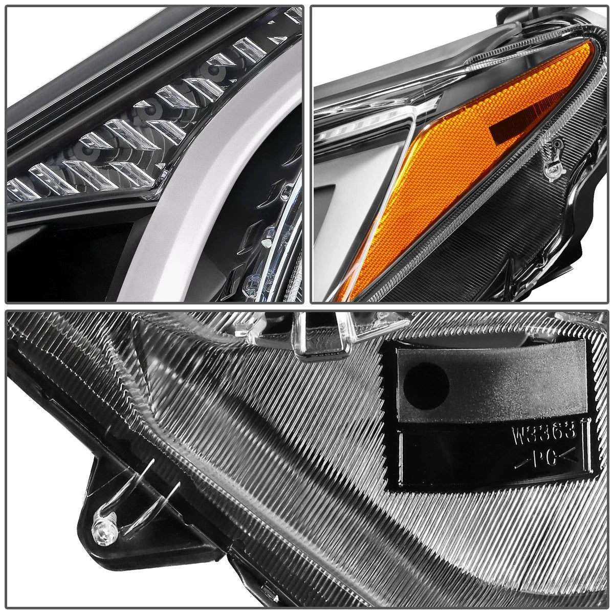 Driver Left Side Projector Headlight for Toyota RAV4 (2016–2018) TO2502247