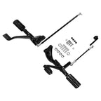 Black Forward Control Pegs for Harley Sportster XL883 (2004-2013)