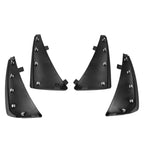 Mud Flaps Splash Guards for Chevrolet Corvette C8 (2021–2024) W/ Mounts