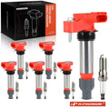 Set of 6 Ignition Coils & Spark Plugs for Chevy Equinox 