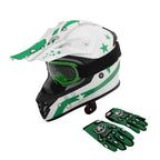 Full Face Helmet for Motorcycle Youth Kids (S-XL)