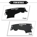 Dashboard Cover Mat for Lexus NX250 NX350 (2022–2023) Black