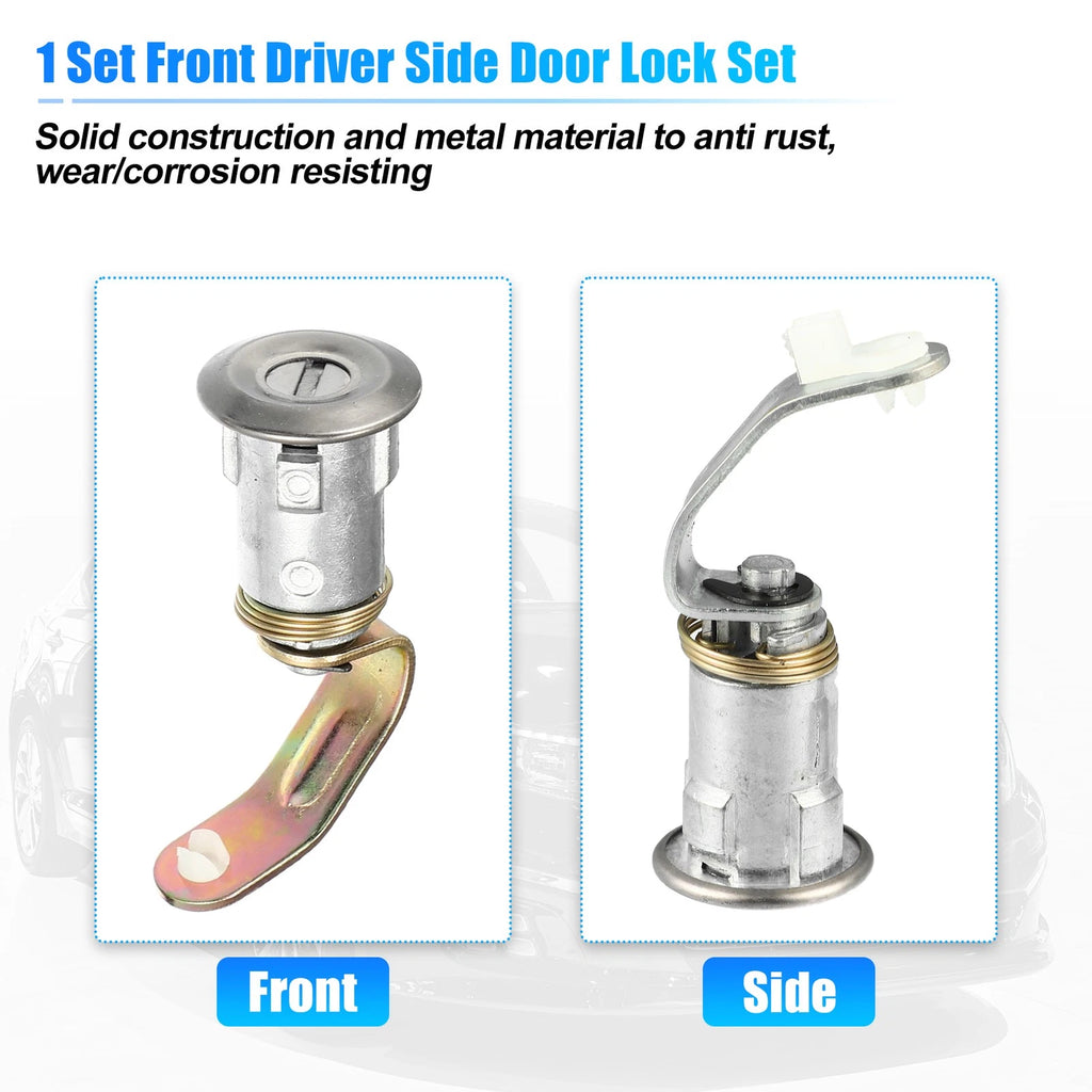 Set of 1 Door Lock Cylinder with Keys for Toyota Land Cruiser (1975–1983) 69051-69015