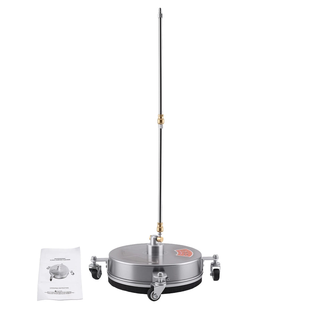 14" Pressure Washer Surface Cleaner for 4200PSI with 4 Wheels (2015–2017)