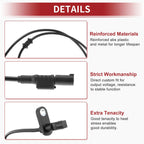 ABS Wheel Speed Sensor No. 2305401617 for Mercedes-Benz SL63 (2009–2012)