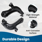 Front Lower Control Arms Tie Rods for Nissan Sentra NV200 City Express (2013–2019)