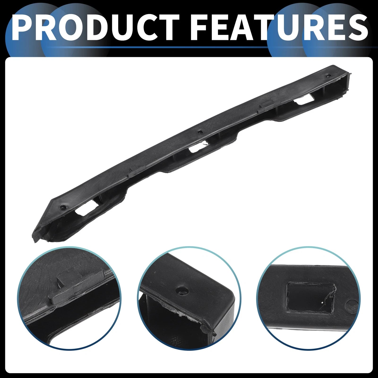1 Pair Front Bumper Retainer Bracket No. 865533X000 for Hyundai Elantra (2011–2016)