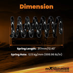Front 1 Inch Drop Coil Springs for Chevy C10 GMC C15 (1963-1987) 2WD