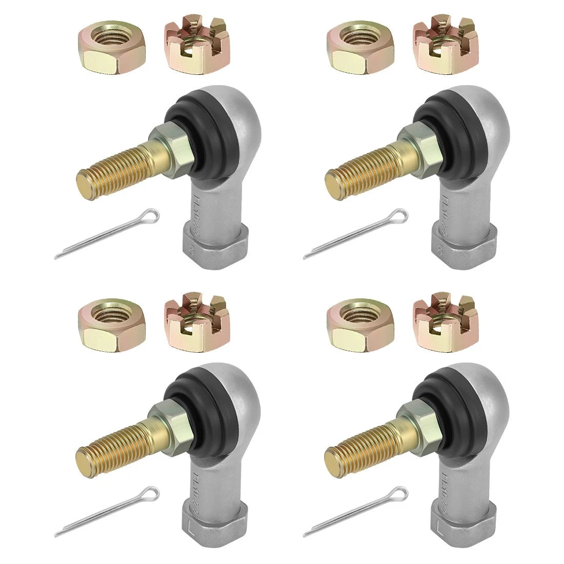 2 Sets Tie Rod End for Polaris Trail Boss 350L, Trail Blazer, Big Boss 250 (1990–2005) 7060147