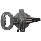 100M Stainless Steel Tape Measure Open Reel Metric Ruler
