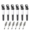 6X Ignition Coil + Spark Plug for BMW Z4 (2001–2008)