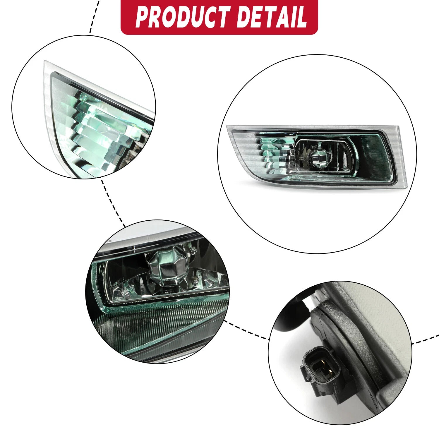 Bumper Fog Light Driving Lamp for Lexus GX470 (2003–2009) Right Side