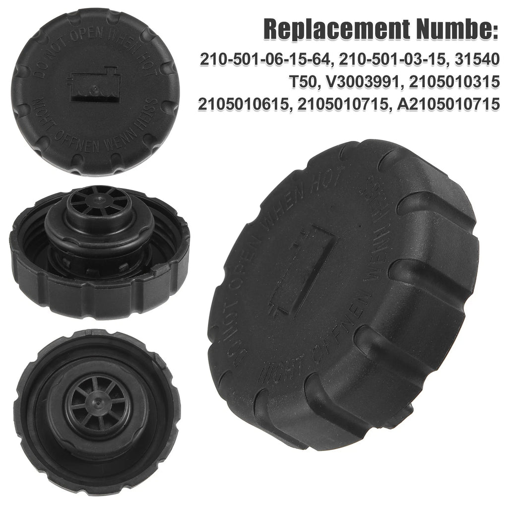 Engine Coolant Radiator Reservoir Cap for Mercedes-Benz W140 W203 (1991–2006)