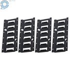 Set of 4 E-Tracks for Cargo Tie Down Rails in Pickup Trucks RV (1 ft)