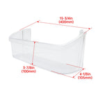 2Pcs Bottom Door Shelf Bin for Frigidaire (Fits Various Models)