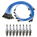 NGK Wire Set & Denso 8 Platinum TT Spark Plugs for Camaro Corvette Malibu (V8)